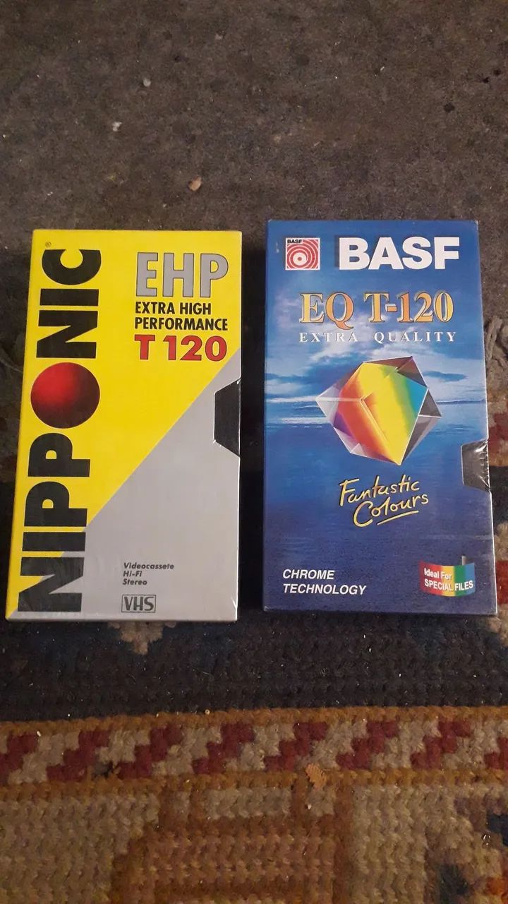 Fitas VHS 
