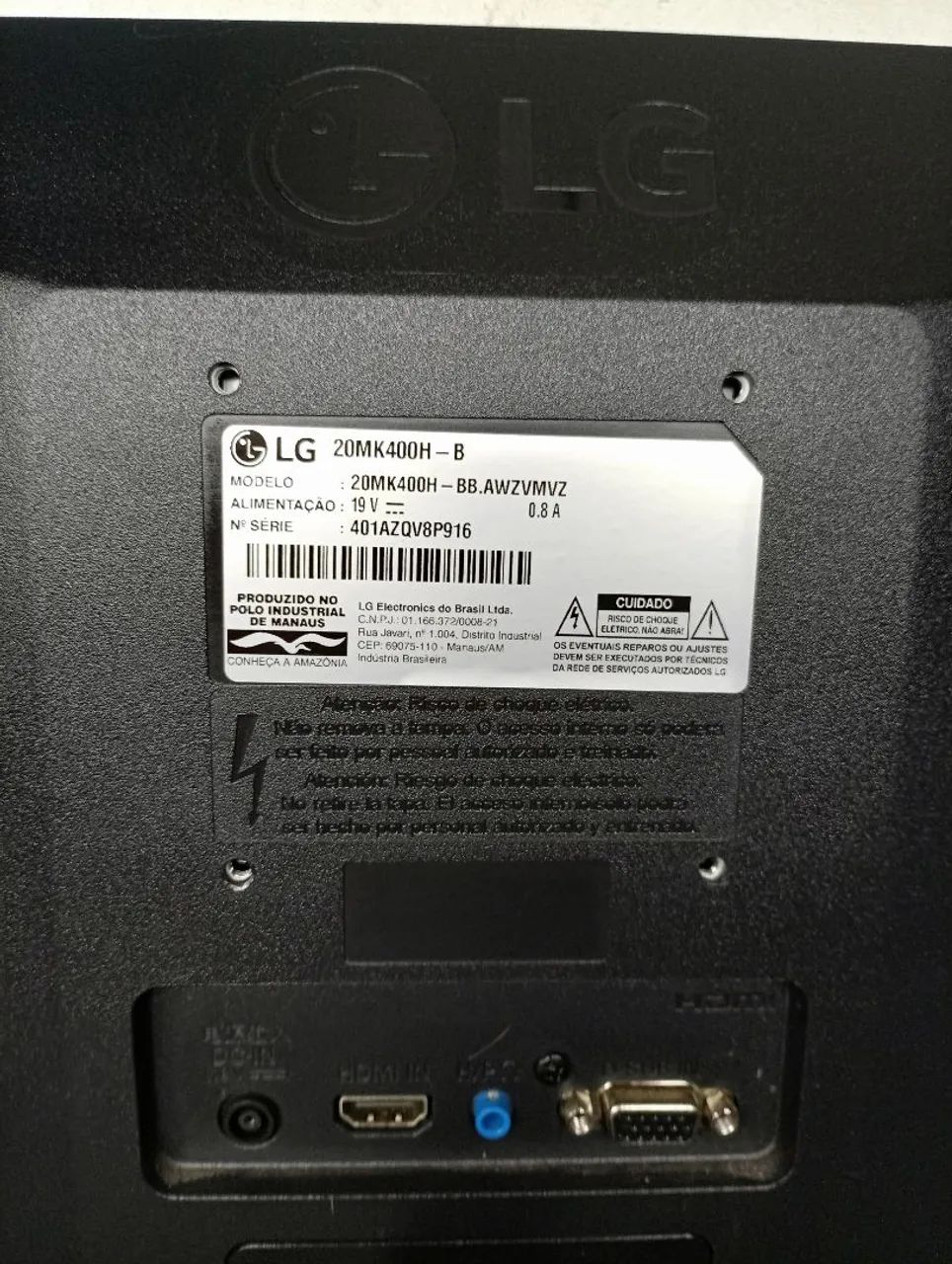 Monitor LG 19.5 HDMI/vga - Foto 5