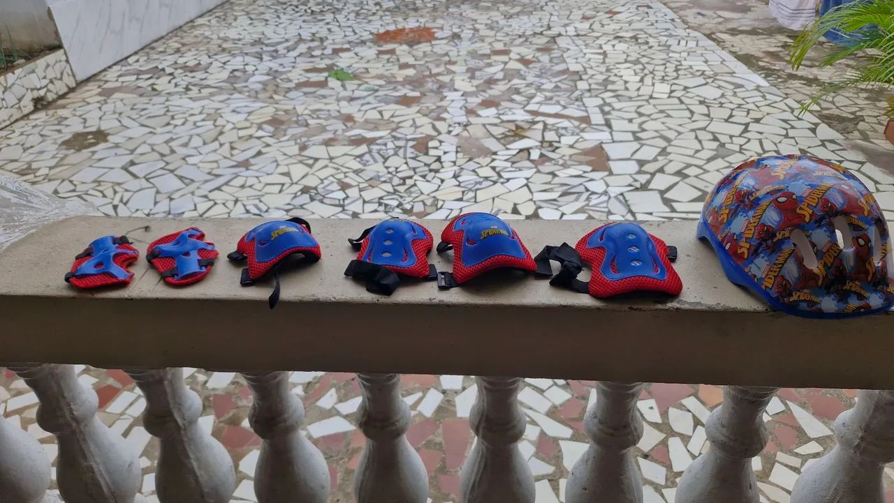 Patins infantil modelo homem aranha - Foto 6