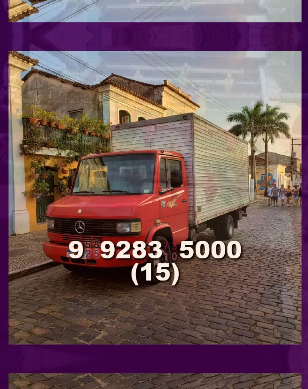 frete com qualidade e segurança para sua mudança! experiência comprovada!
