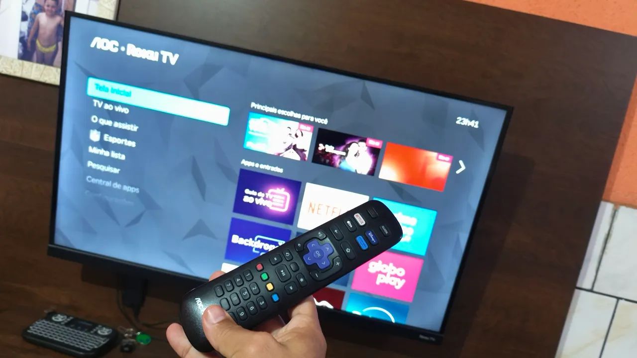 TV Smart AOC 32 polegadas  - Foto 3