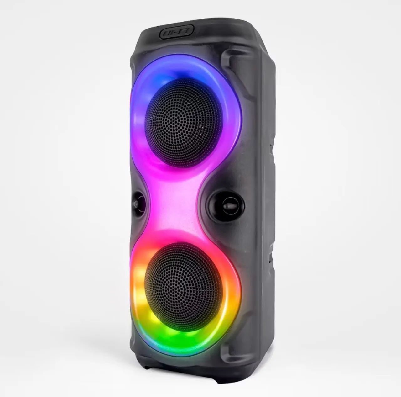 Caixa de som Bluetooth 30W RGB LED- portátil, TWS, USB e FM - Foto 2