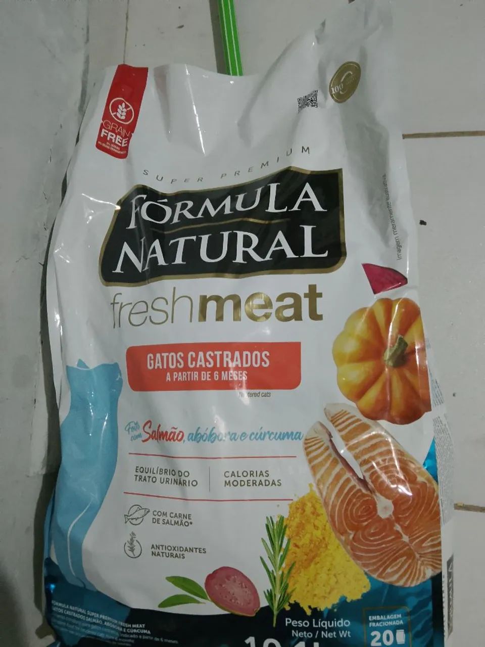 Ração Fórmula Natural Fresh Meat para Gatos Adultos Castrados