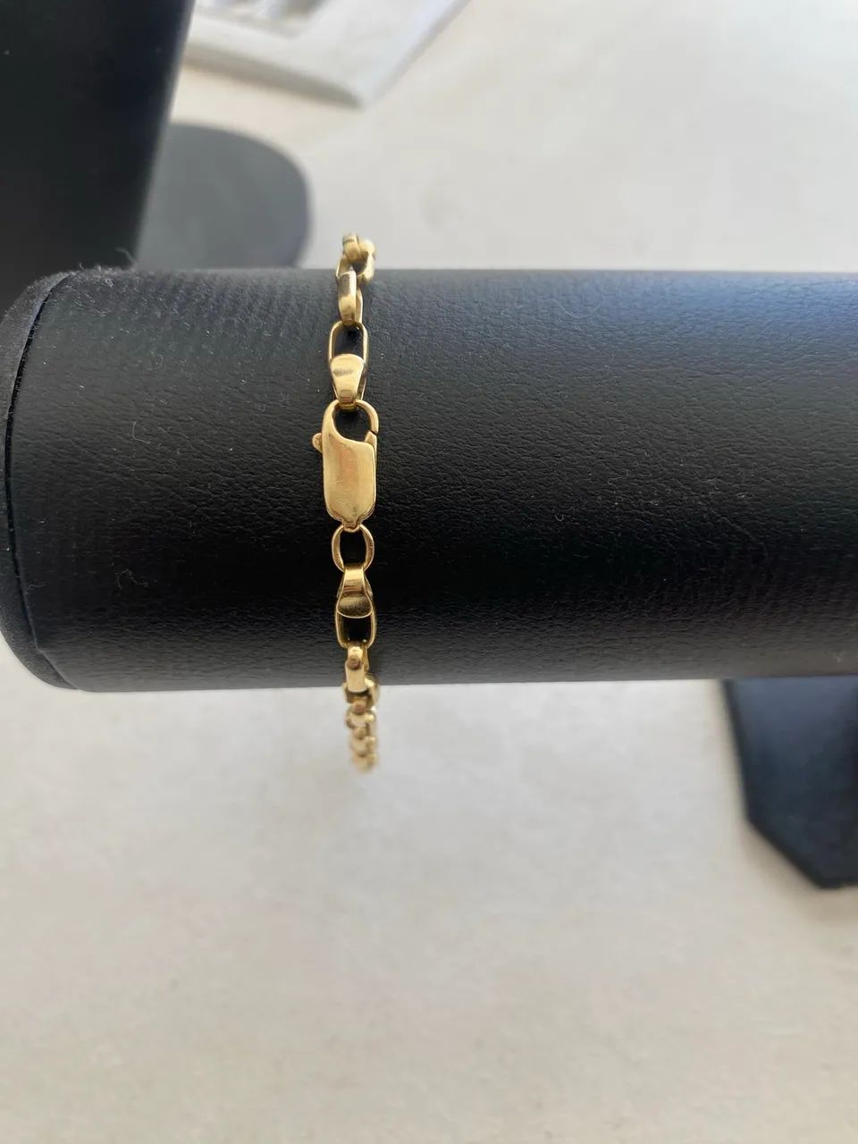 Pulseira no ouro 18k maciça 