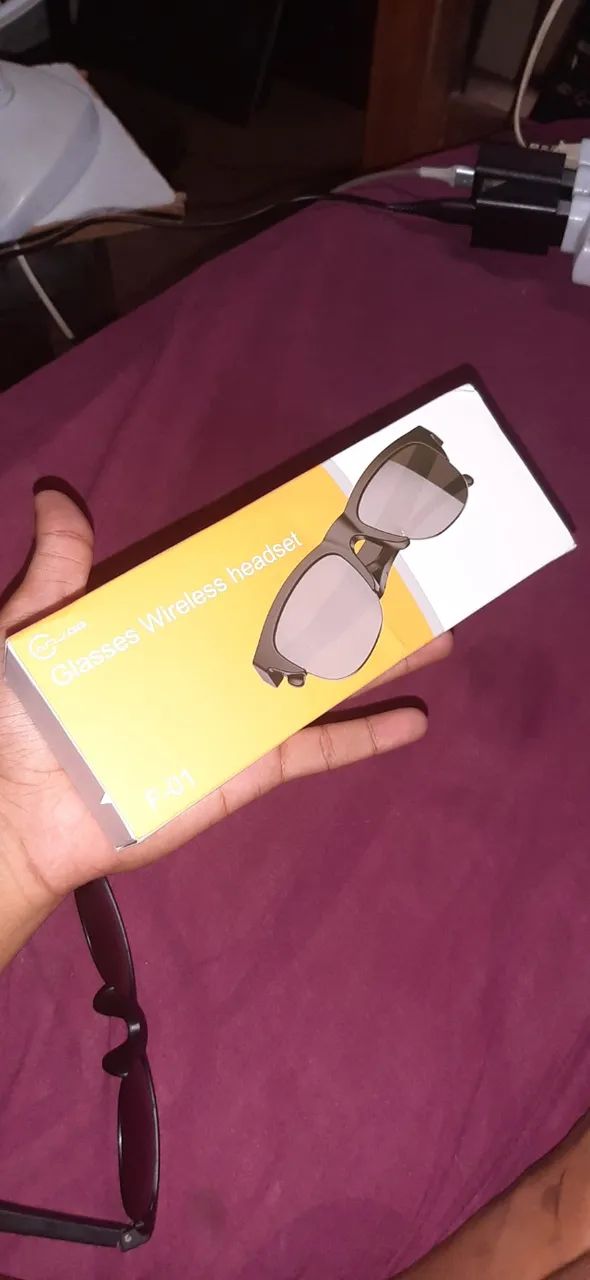 Glasses wireless headset