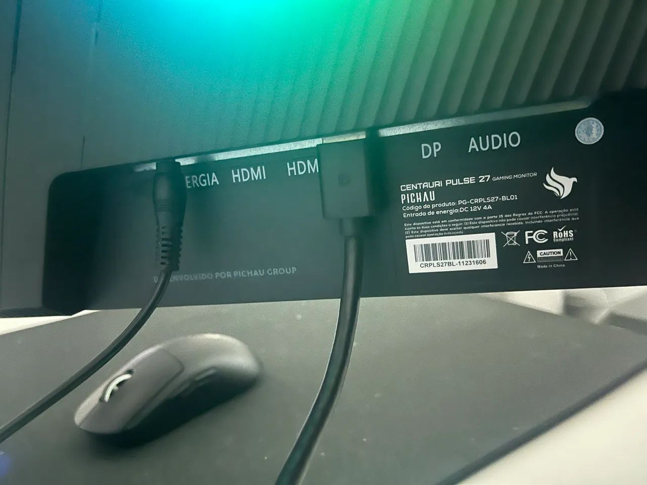 Monitor Pichau Centauri Pulse 27" Quad HD (2K) 1ms 165Hz HDR IPS - Foto 4