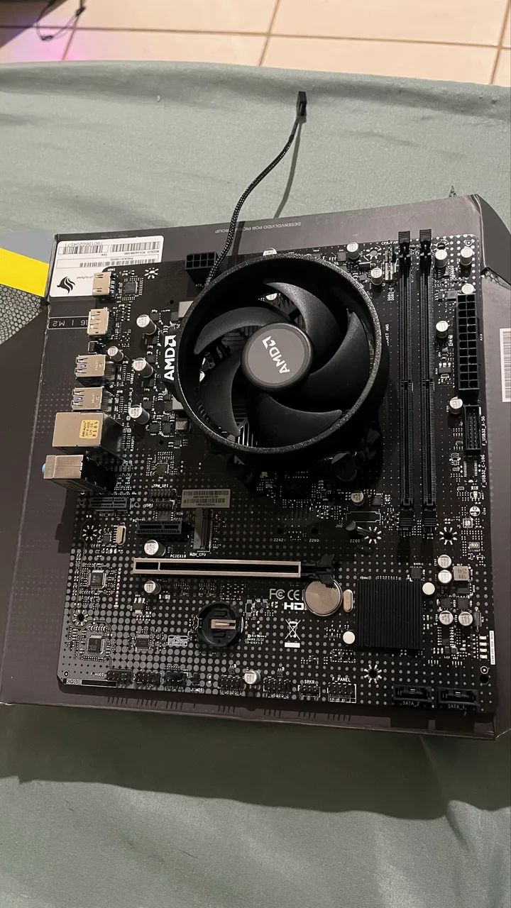 Kit completo placa m ãe  - Foto 2