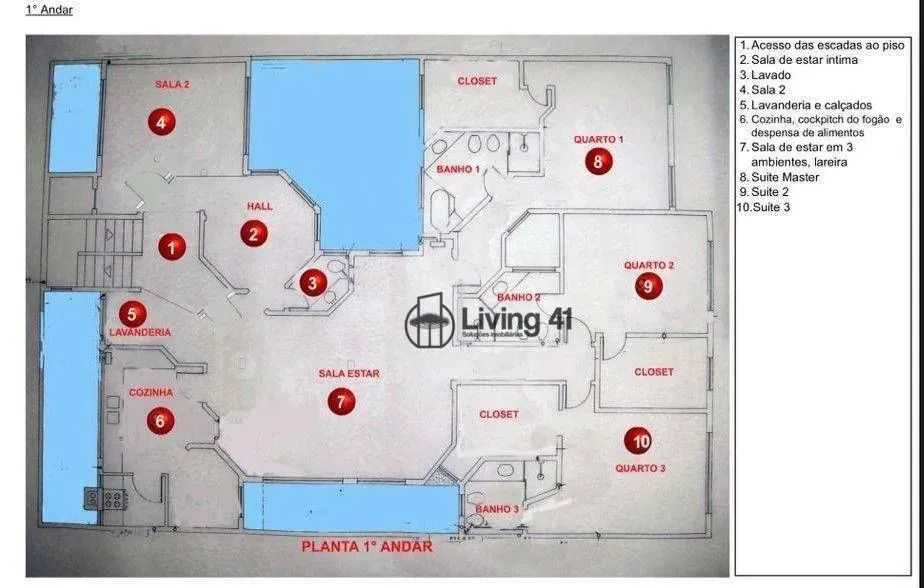 Casa com 3 dormitórios à venda, 604 m² por R$ 1.990.000,00 - Água Verde - Curitiba/PR - Foto 4