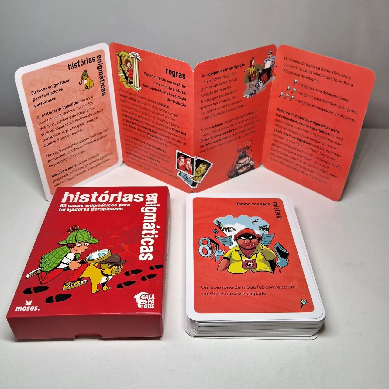 Jogo de Cartas Histórias Enigmáticas  - Foto 5