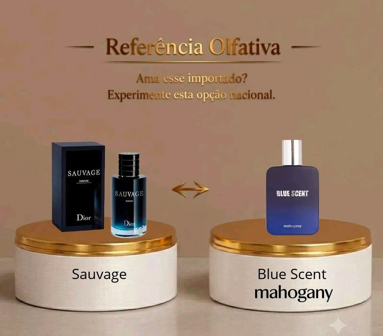 Perfume Blue Scent Mahogany 