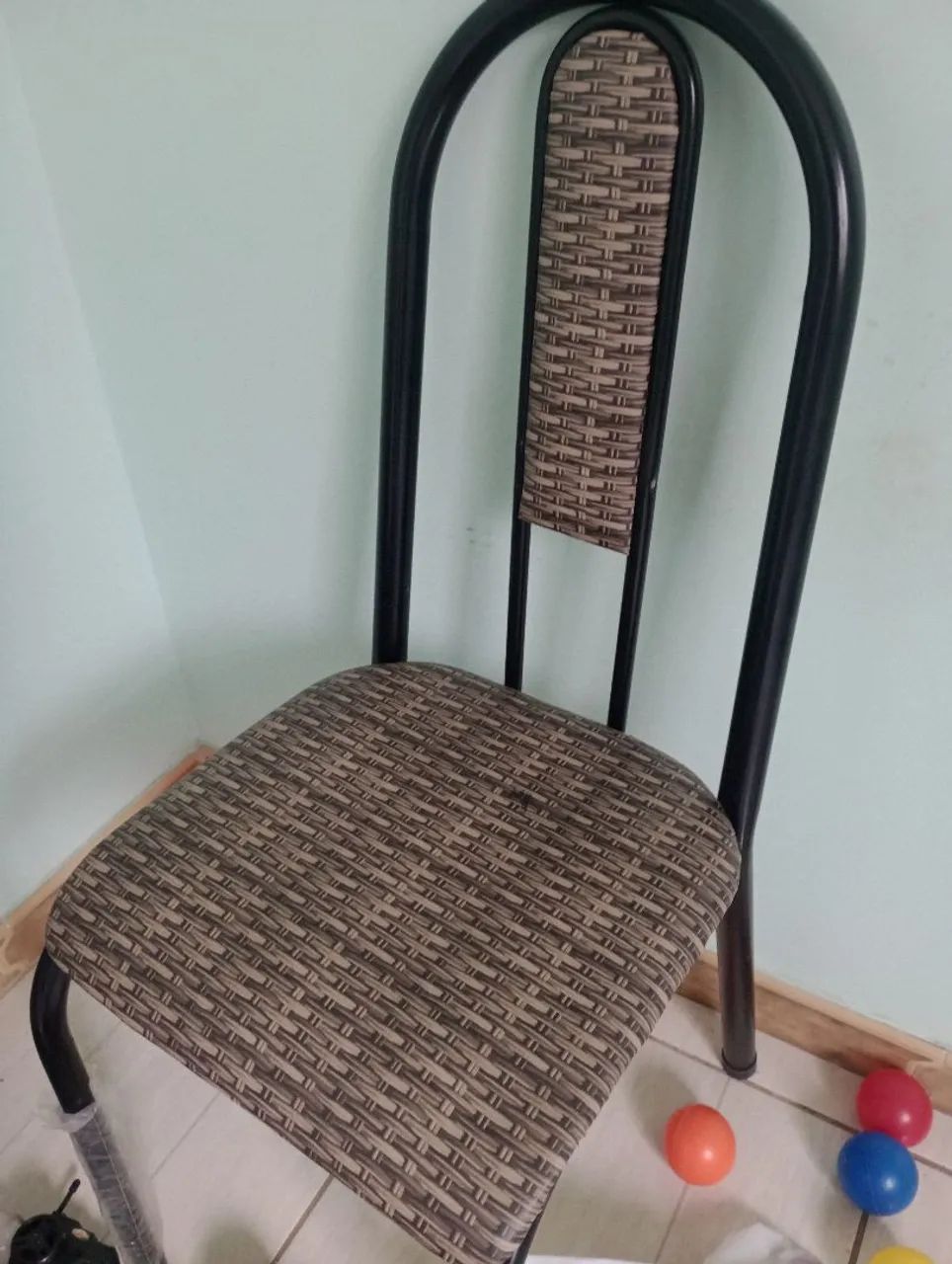 Mesa de Granito Preto com 2 cadeiras - Foto 4