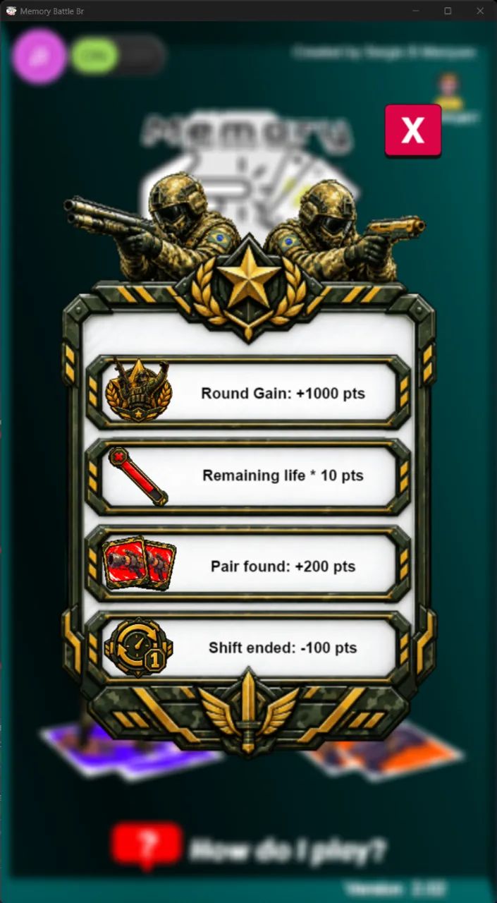 Game Memory Battle Br - Foto 4