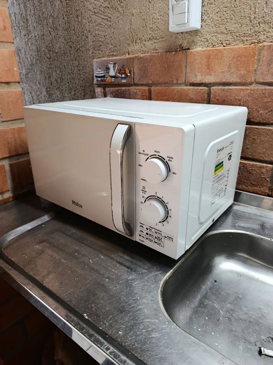 Microondas Philco 20L (Branco) - Foto 2