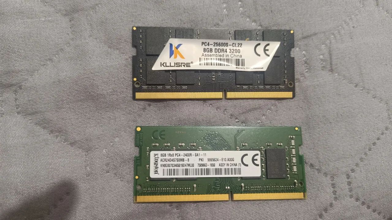 Memória RAM 8 GB 