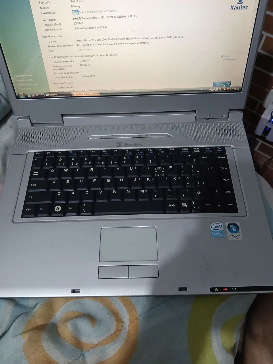 Notebook itautec  - Foto 4