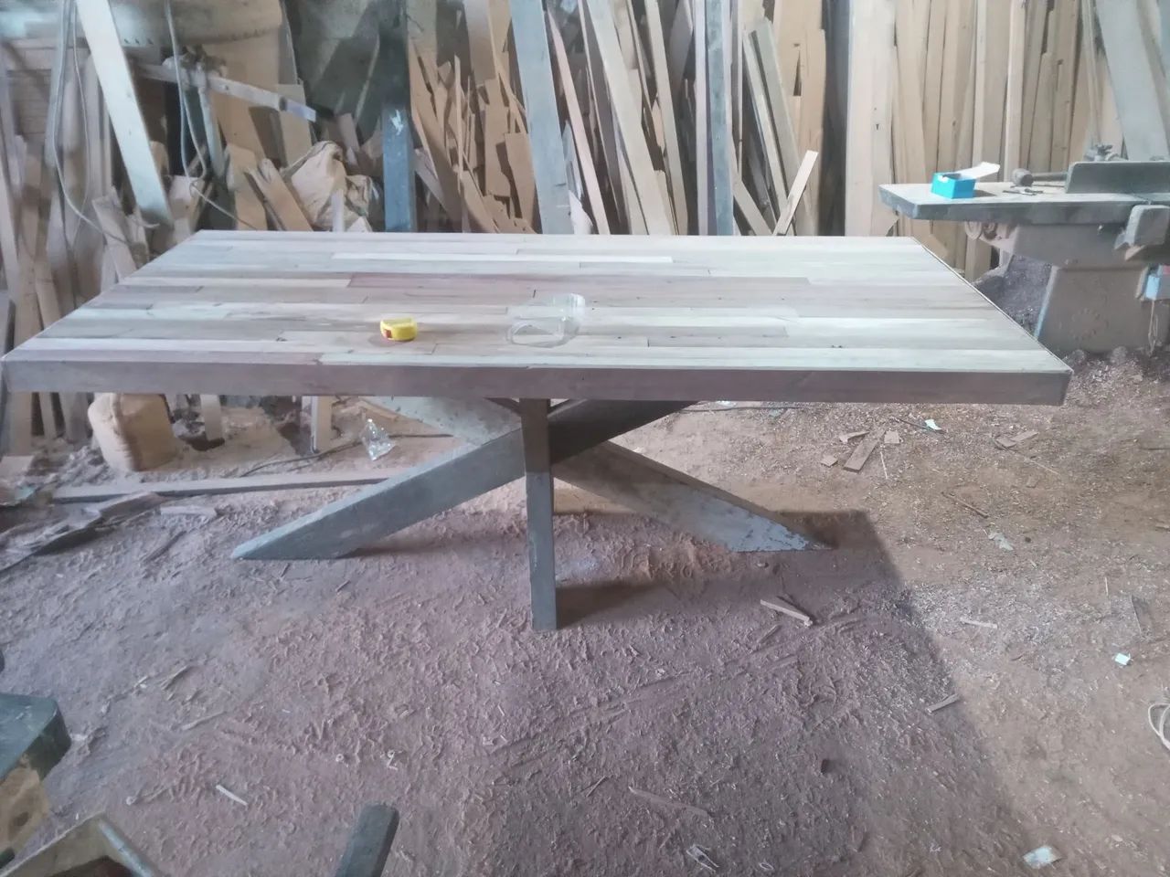 Mesa de jantar  rustica  - Foto 3