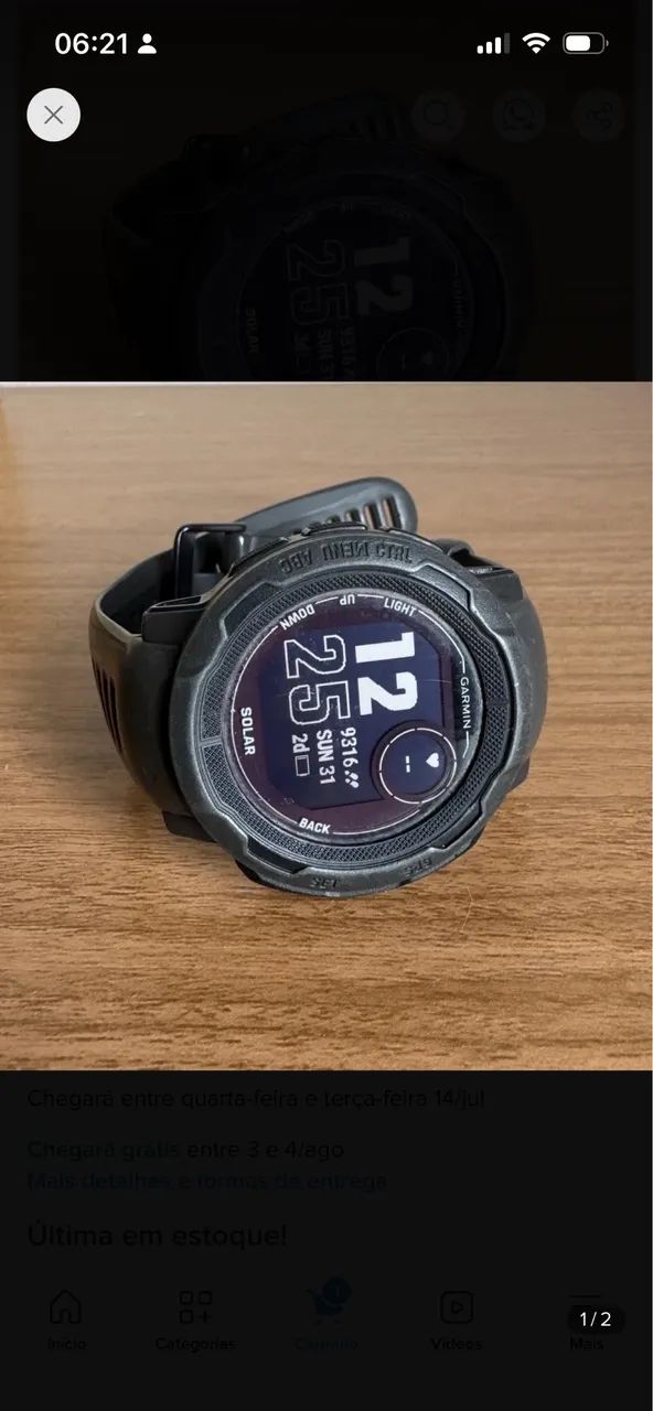 Garmin instinct 2 solar - Foto 4