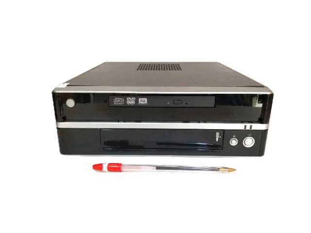 Computador Mini - Usado Item Atom 330 1,60Ghz 2GBRam 64 bits 150GB HD Win 7