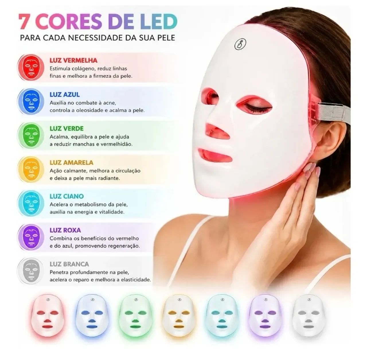 Máscara Led - Foto 2