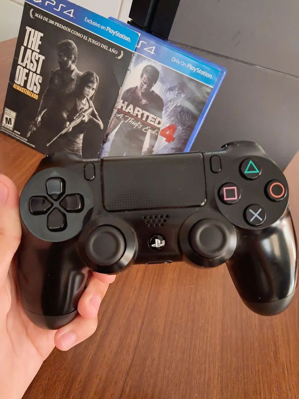 PlayStation 4 FAT (PS4) - 2 jogos + 1 controle - Foto 4