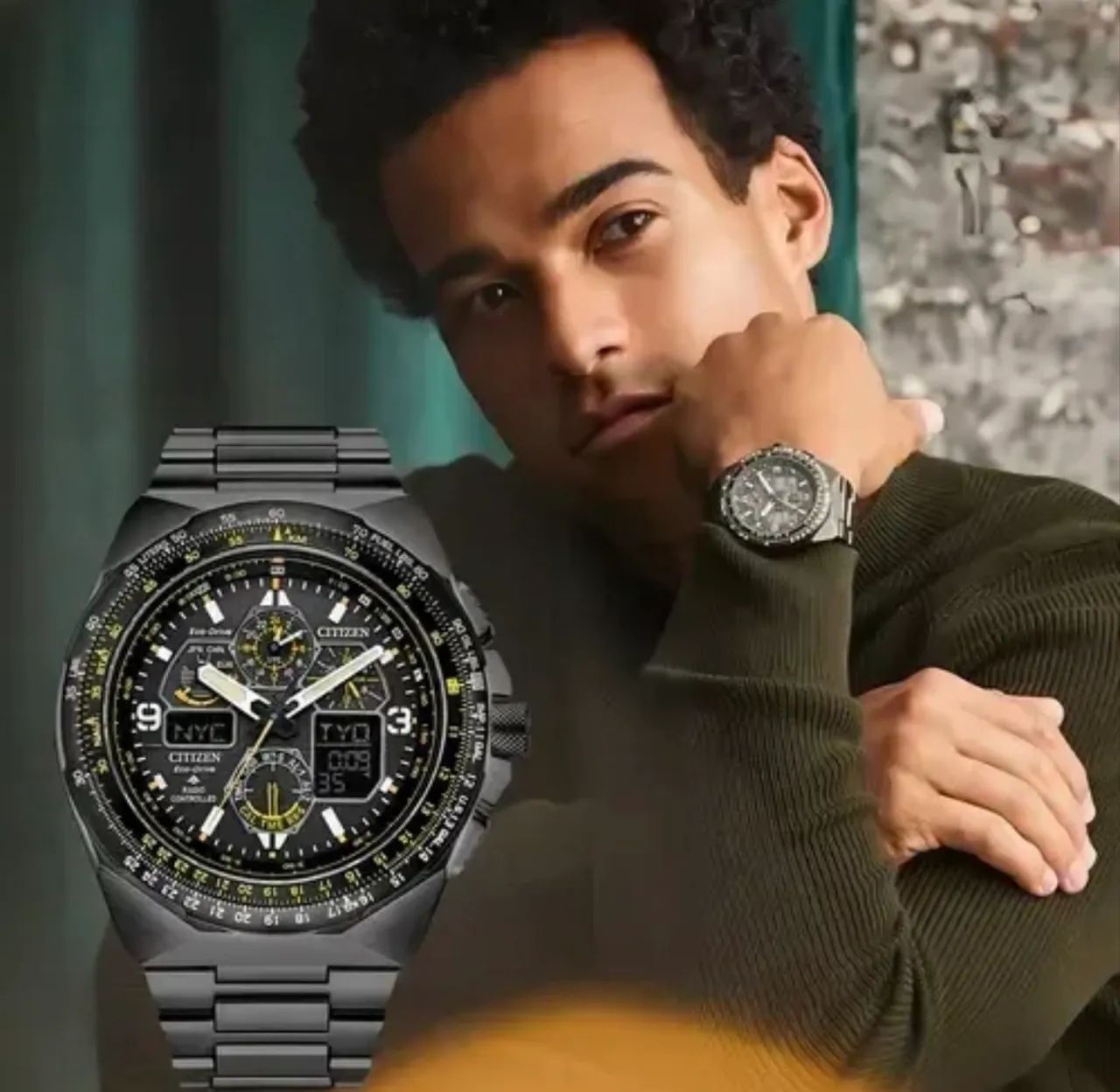 Relógio Citizen Promaster Skyhawk JY8127-59E novo e sem uso - Foto 2