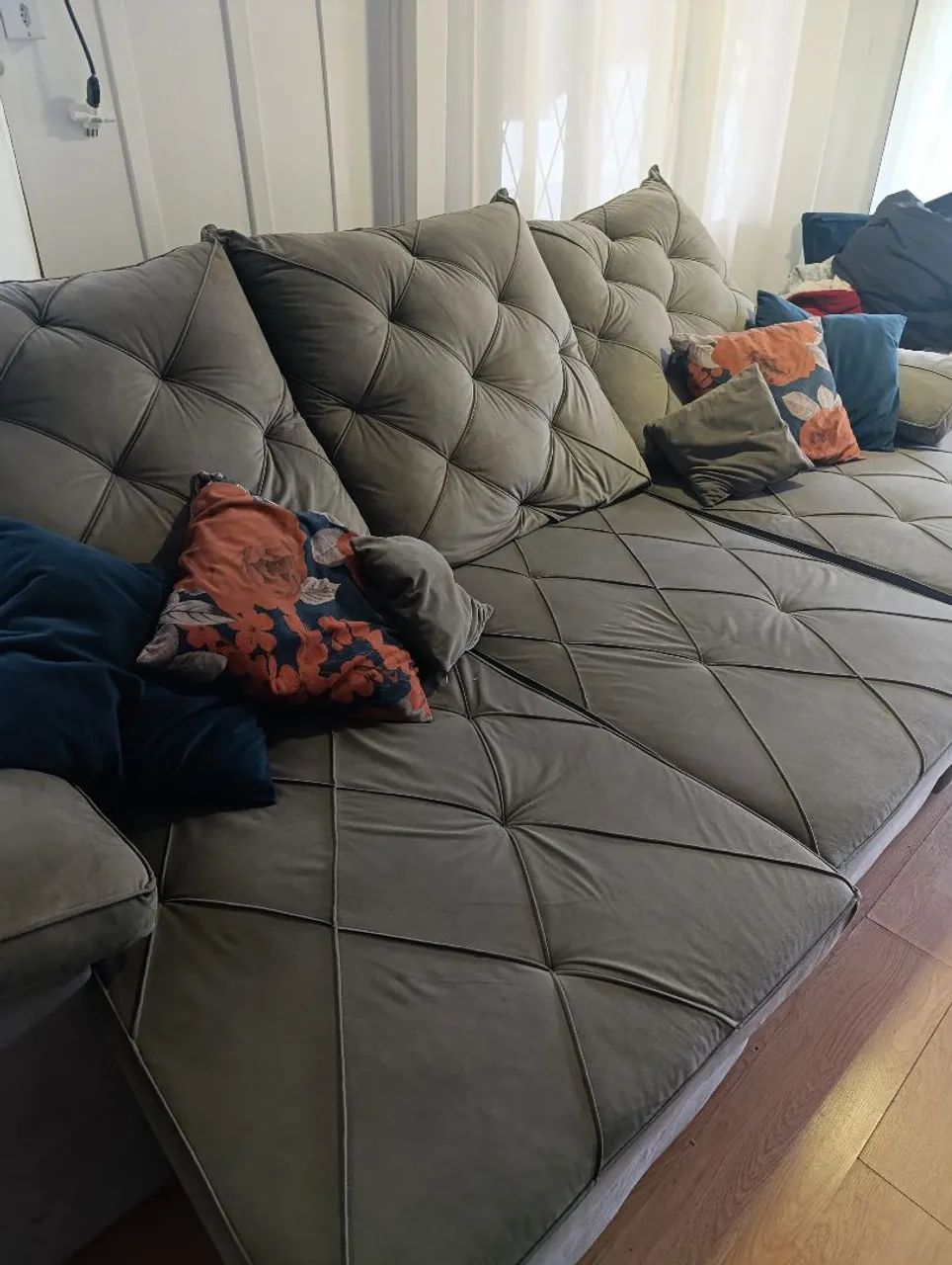 Sofá reclinável 3,10M