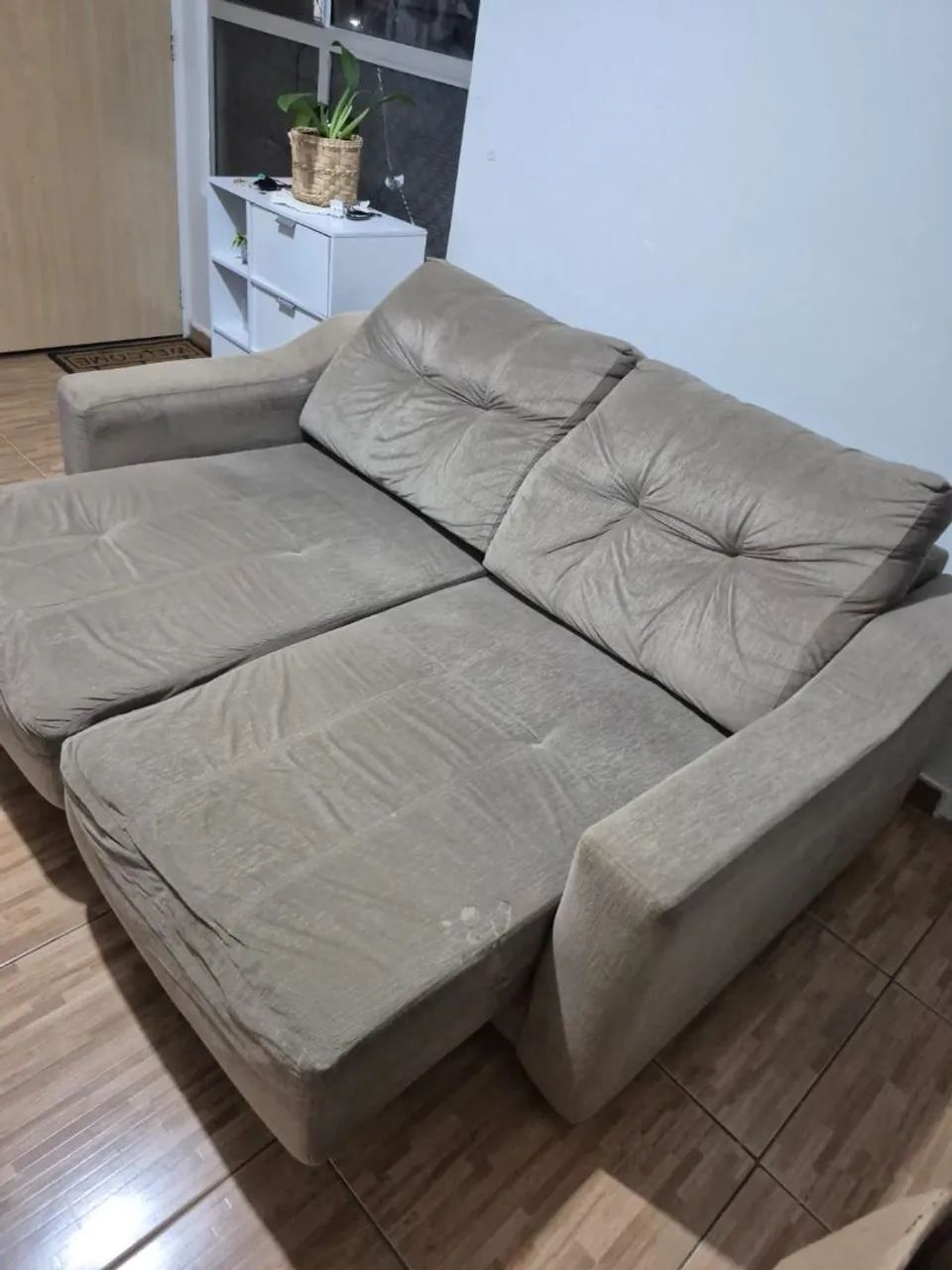 Sofá retrátil usado - Foto 2