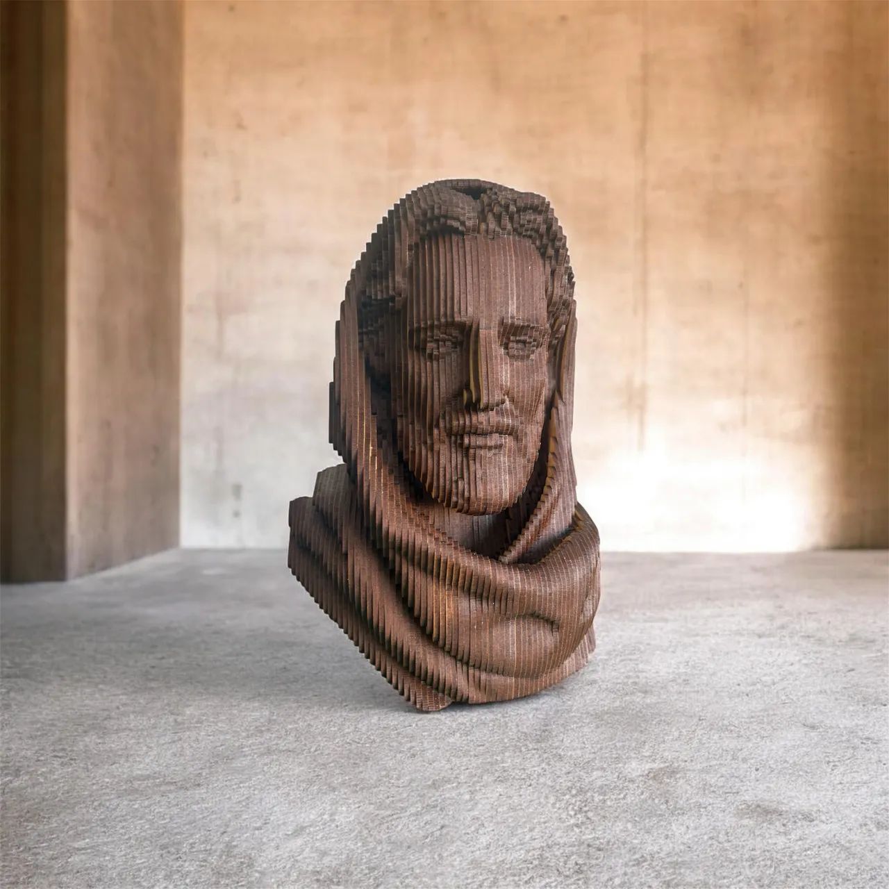 Busto de Jesus em MDF