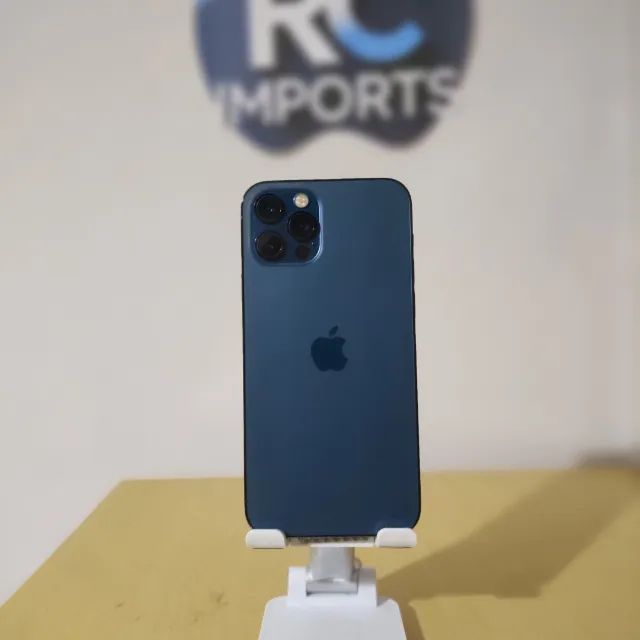 iPhone 12 PRO 128GB com 77% da Bateria - Azul + Brindes