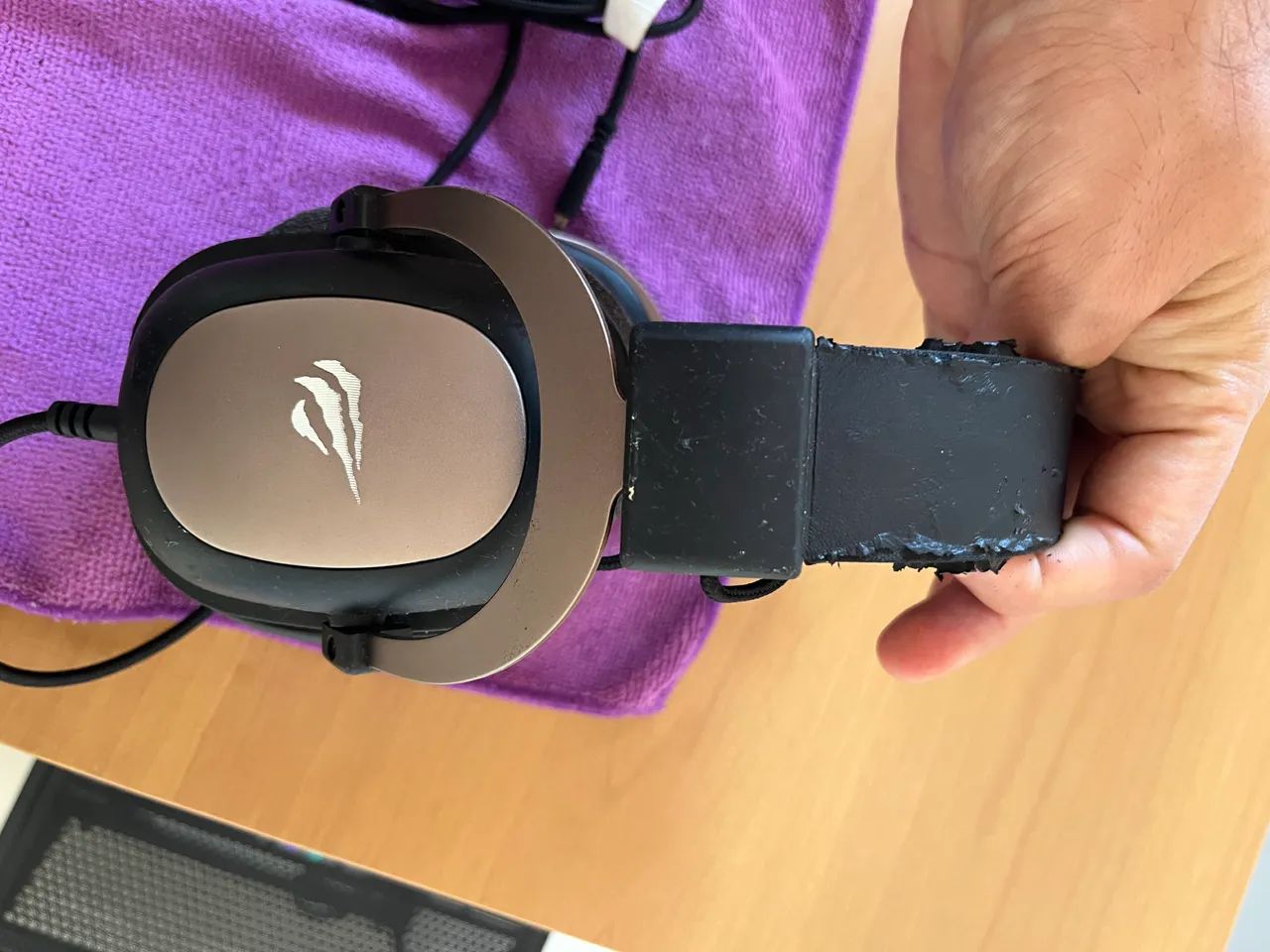 Headset Gamer Havit, Drivers 53mm, Microfone Plugável, 3.5mm - Foto 6