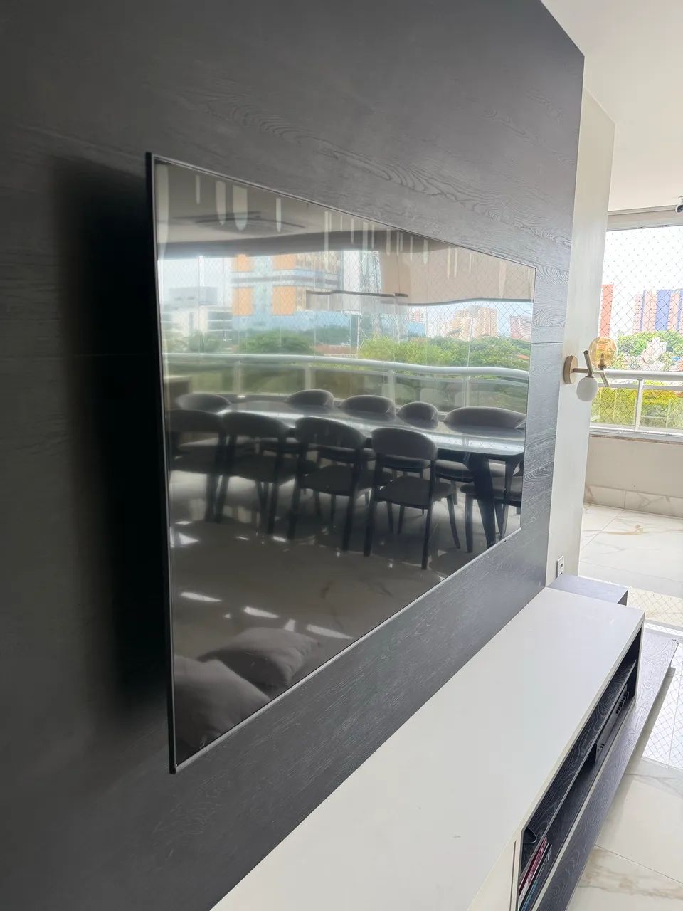 TV Samsung 65 Tela Quebrada - Foto 2