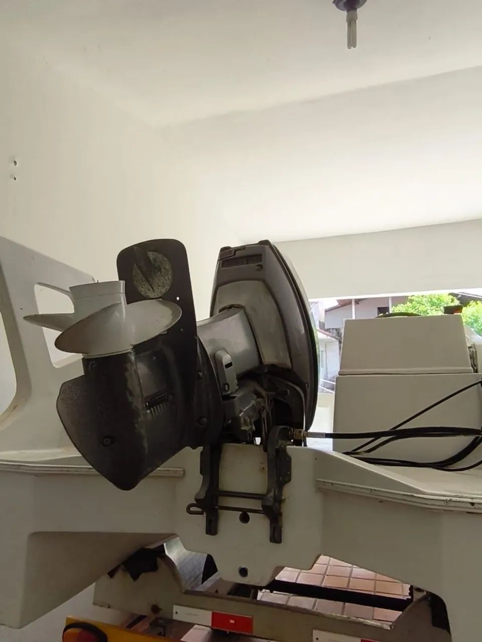 Jangada de fibra 8 lugares - Motor 40hp - Foto 4