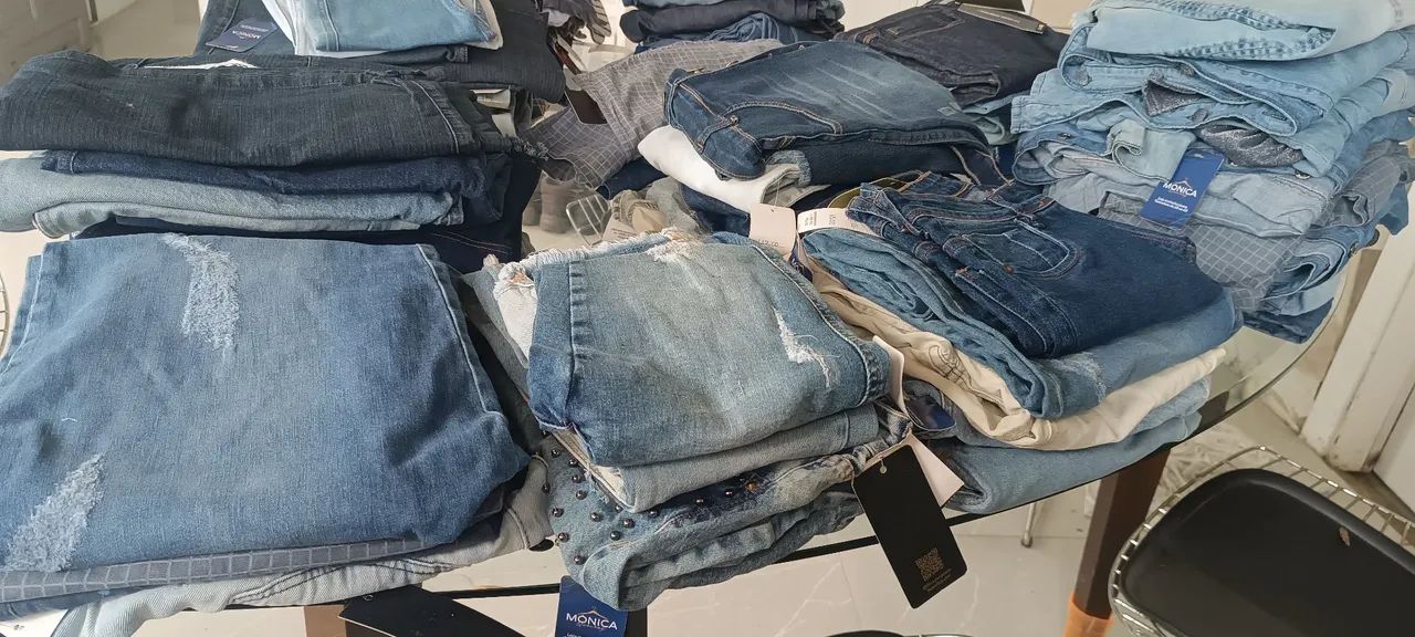 Lote roupas novas - Jeans 