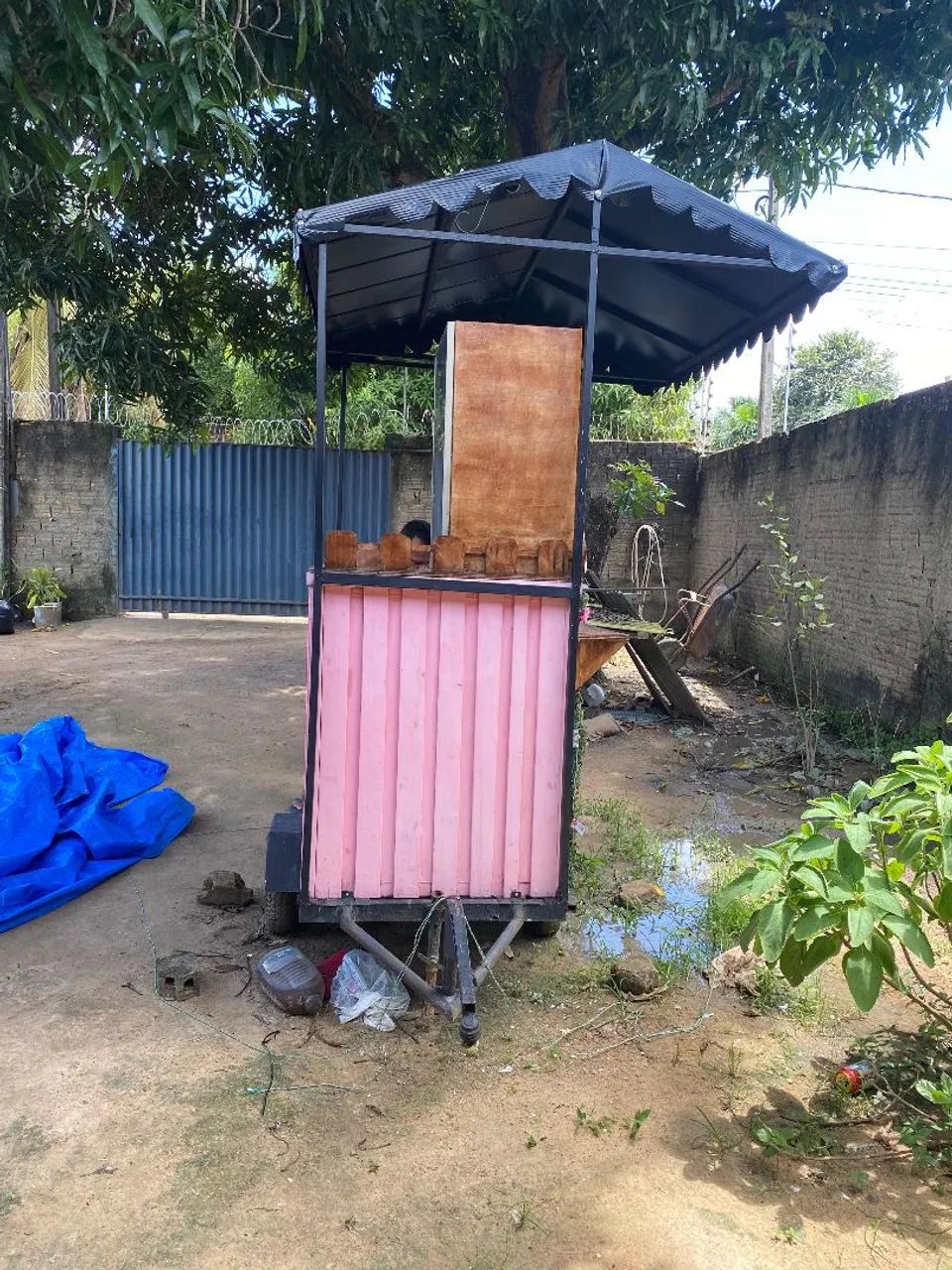 Carrinho para lanches e venda de espetinhos . - Foto 4