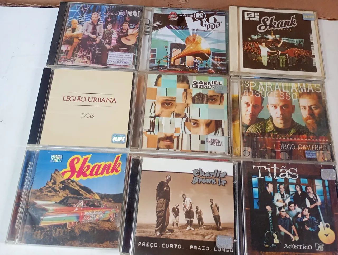 Lote 11 CDs bandas brasileiras! 