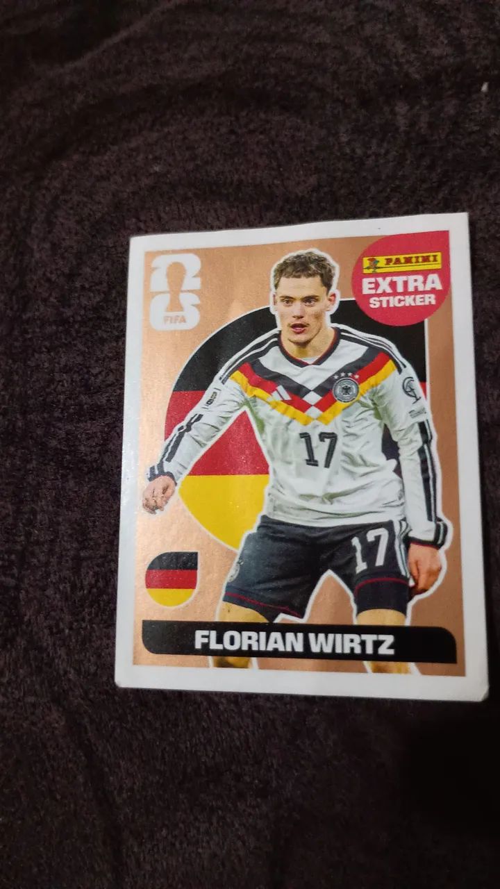 Figurinha legends 2026 do bronze do FLORIAN WIRTZ