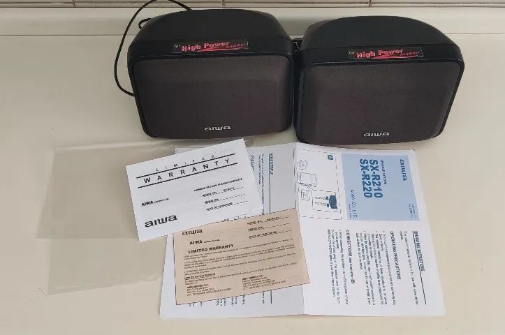 Caixinhas Aiwa Sx R 210 - Foto 5