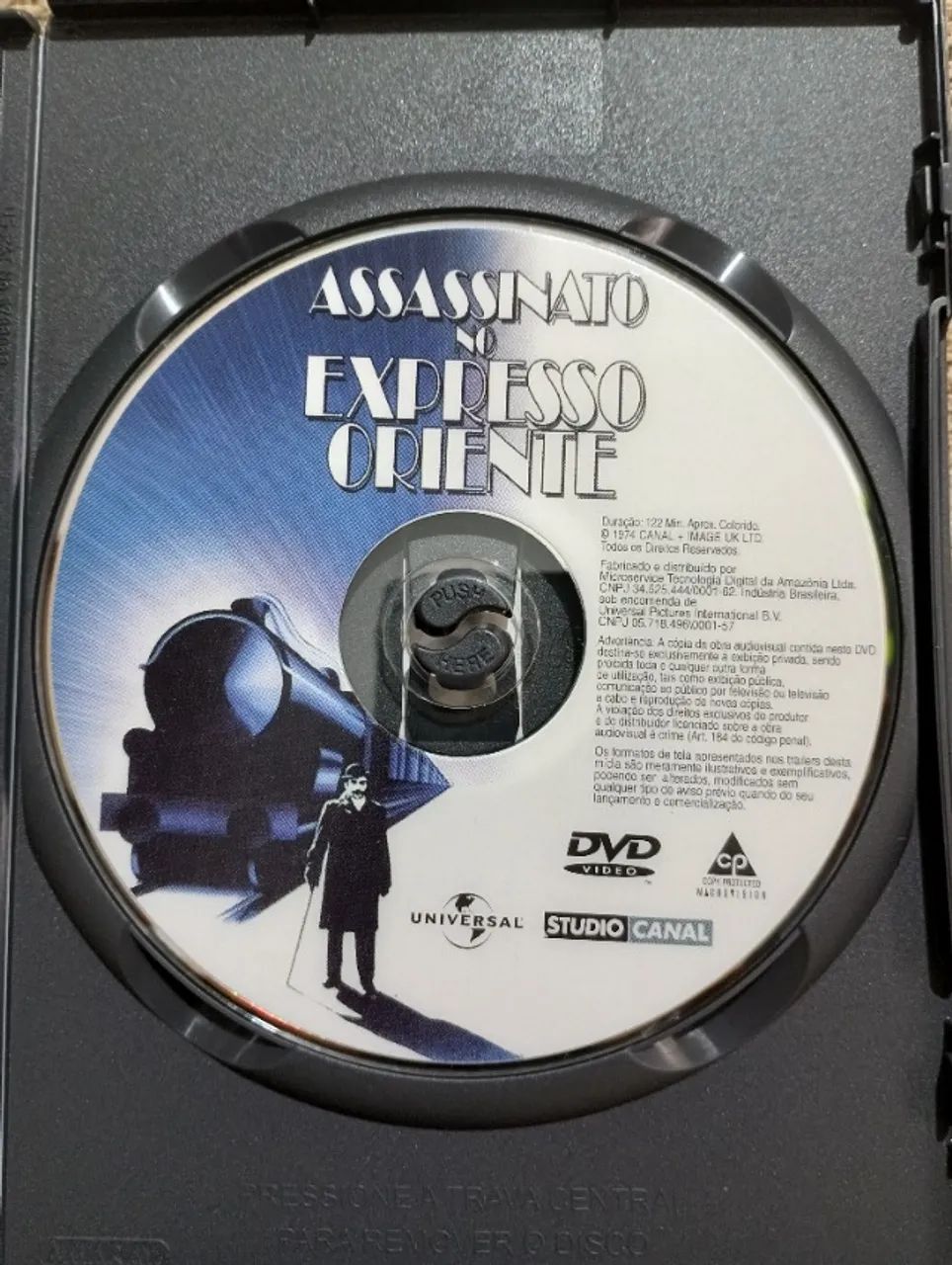 DVD Original Assassinato no Expresso Oriente - DVD, Blu-Ray e