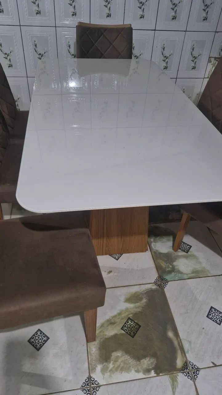 Conjunto de mesas 6 cadeiras  - Foto 2