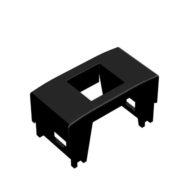 MÓDULO P/ INFORMÁTICA RJ-45-MD45C ESPELHO PARA KEYSTONE SEM CONECTOR PRETO - PEZZI