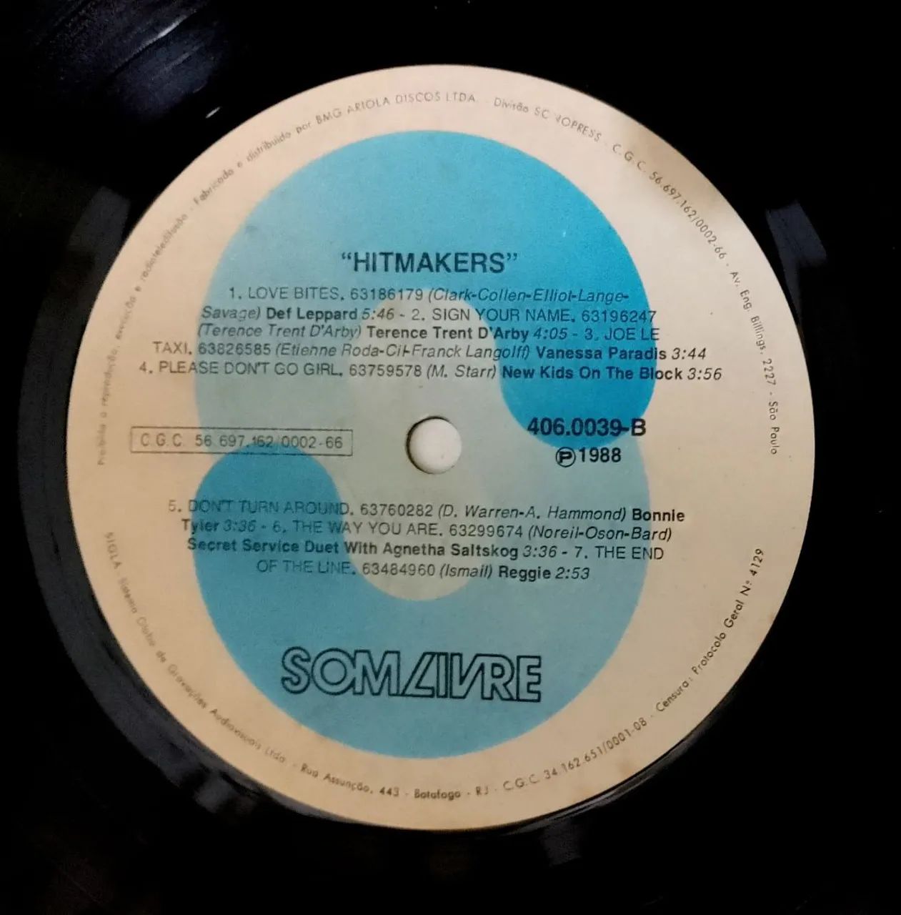 Lp HitMakes/1988/Ótimo  - Foto 3