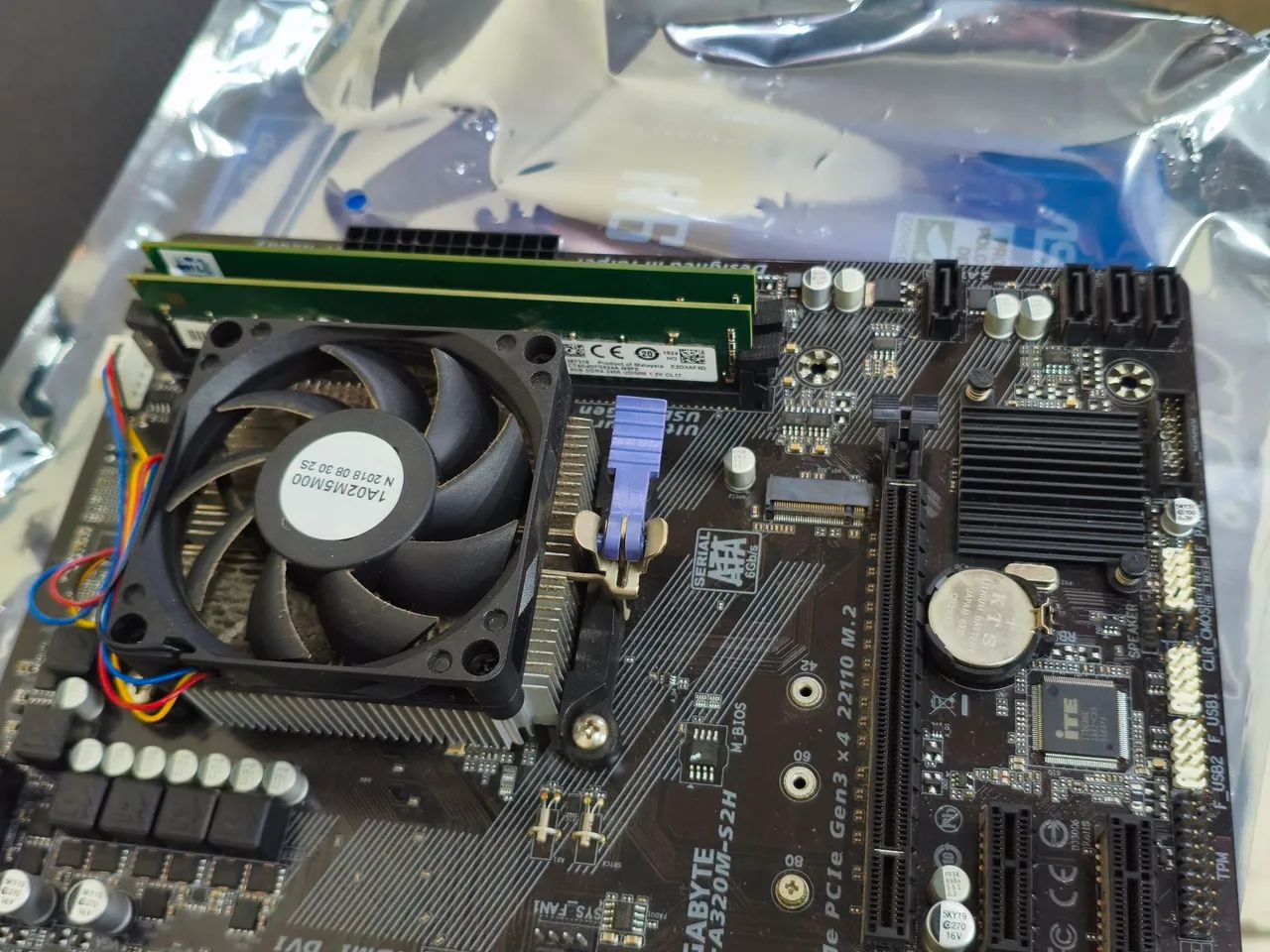 Kit processador, placa mãe, memória e hd - Foto 5