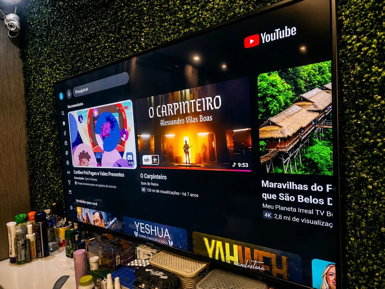 SMARTV  SAMSUMG 65 POLEGADAS 4K/SEM SINAIS DE USO - Foto 3