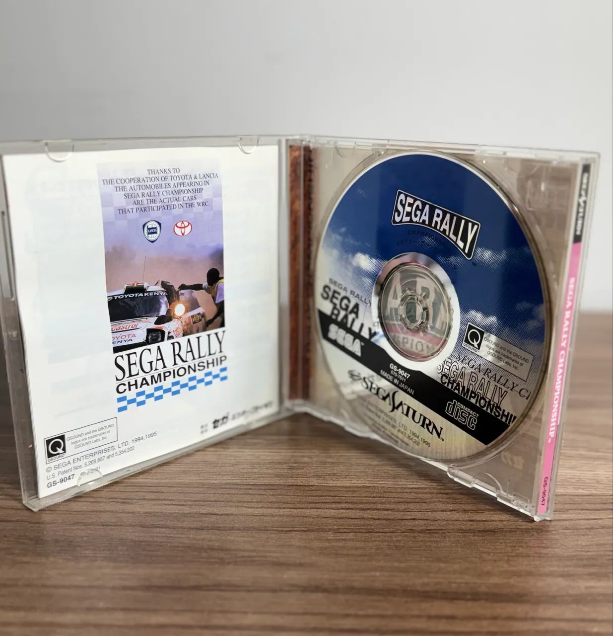 Sega Rally Championship 1995 Sega Saturn - Jogos de Vídeo Game