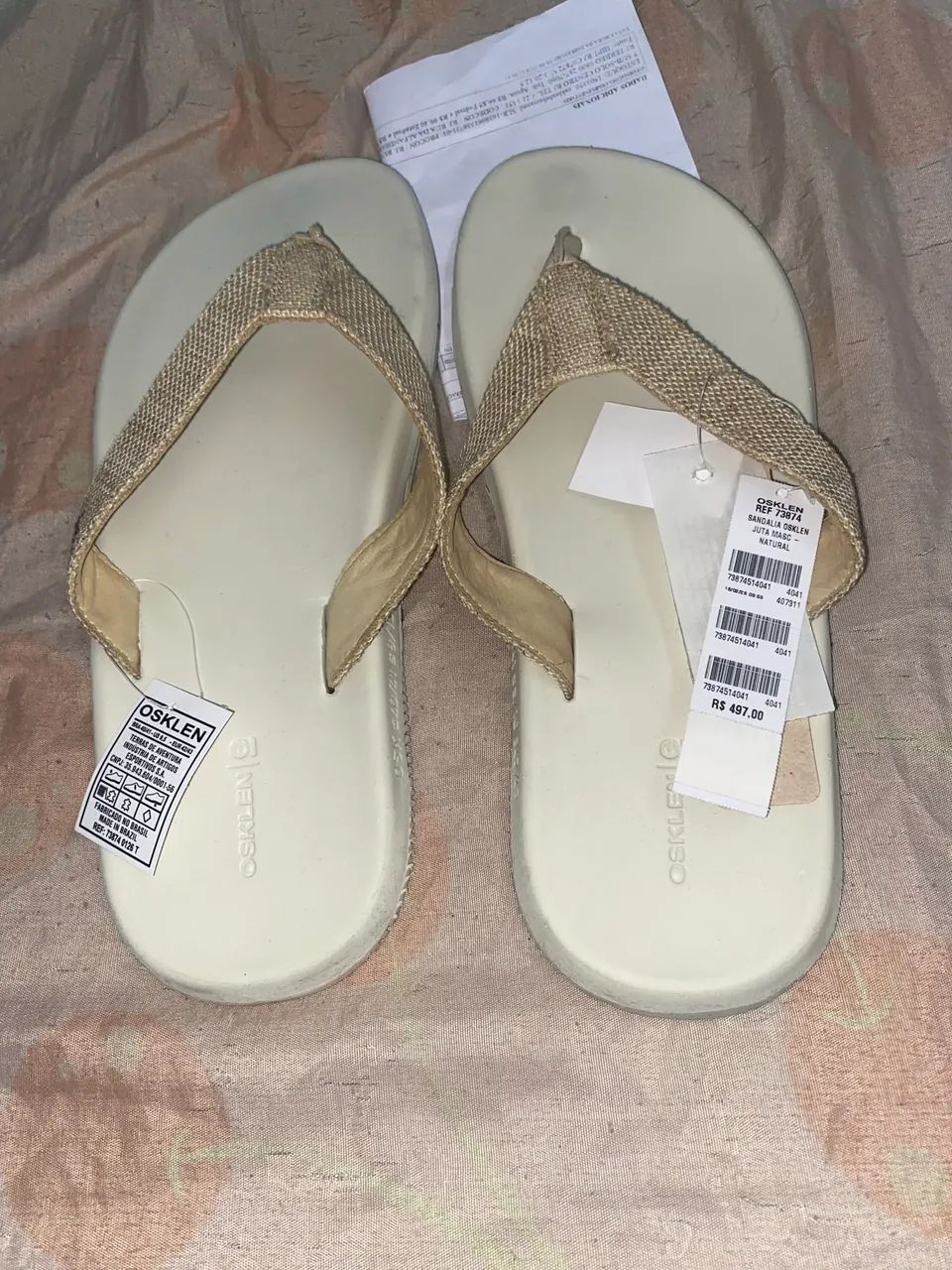 Sandals osklen couro - Foto 3