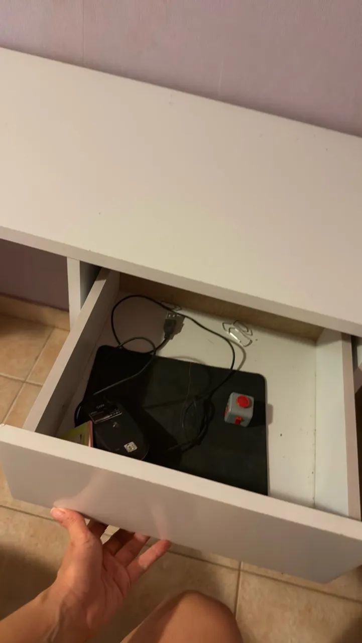 Escrivaninha com 1 Gaveta e 1 Porta - Foto 2