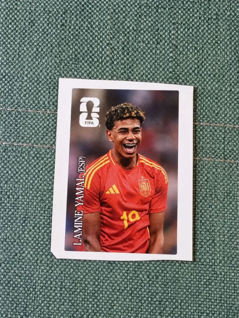 Figurinha Lamine Yamal FIFA Coca Cola Futuro Craque da Copa do Mundo 2026  Colecionador