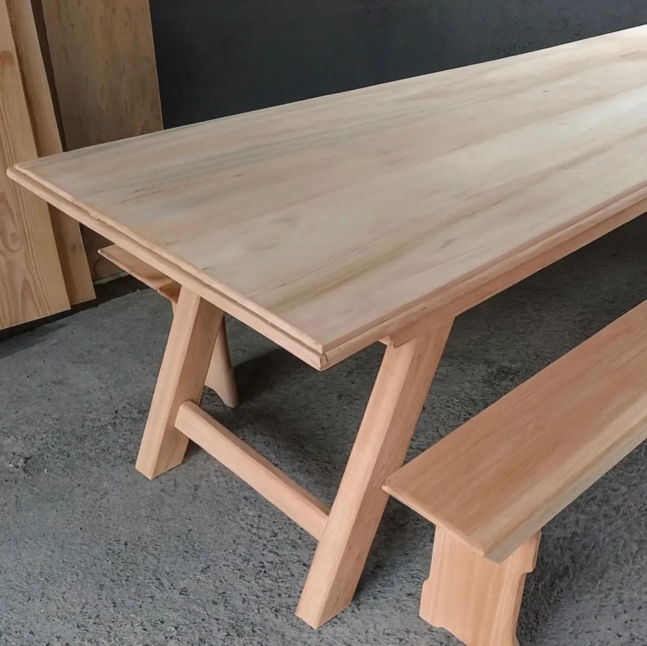 Mesa com Bancos MAD-EUCALIPTOR para pessoas exigentes qualidade  - Foto 2