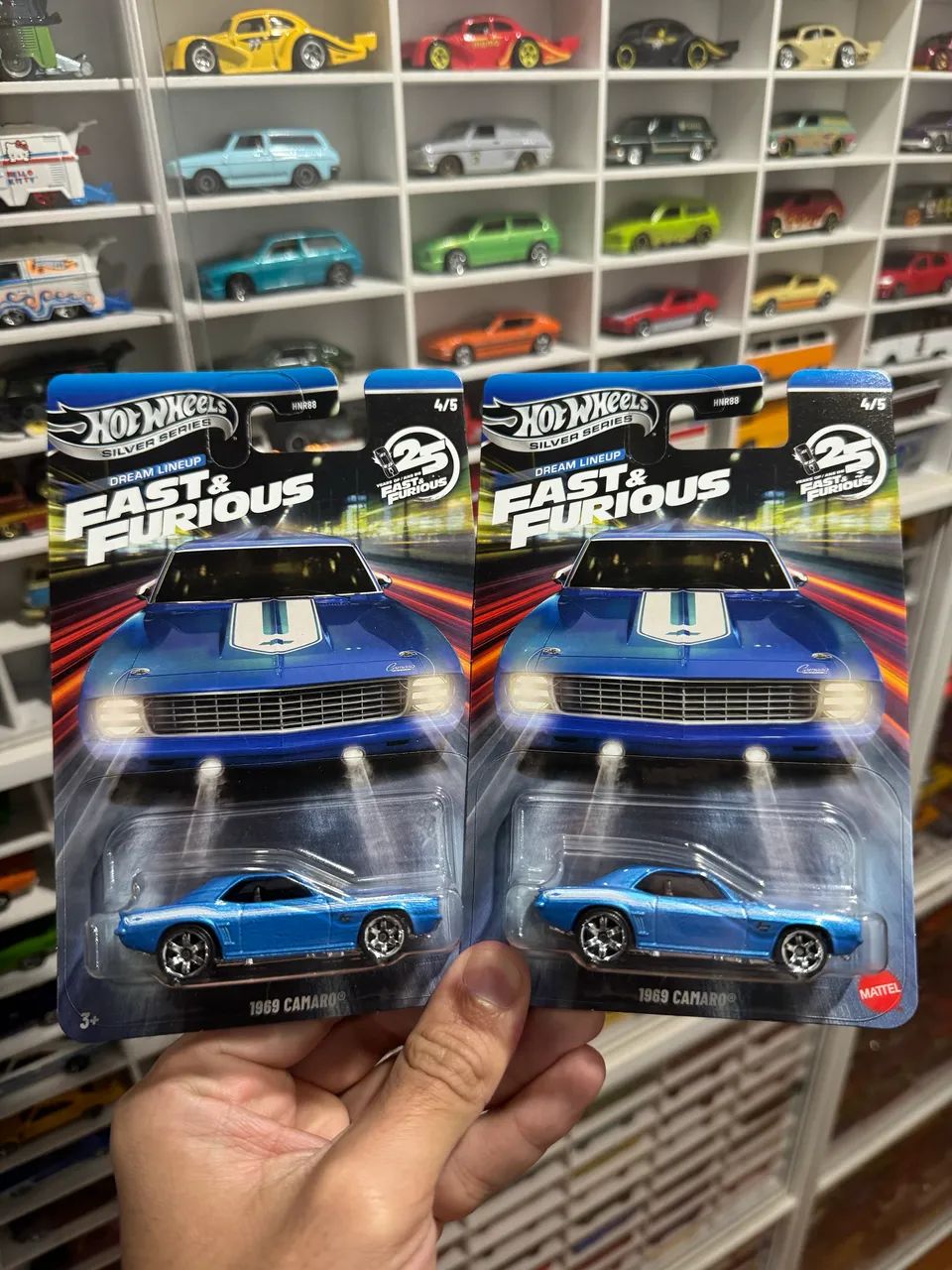 Hot Wheels Silver Séries Fast & Furios Dream Lineup - 1969 Camaro