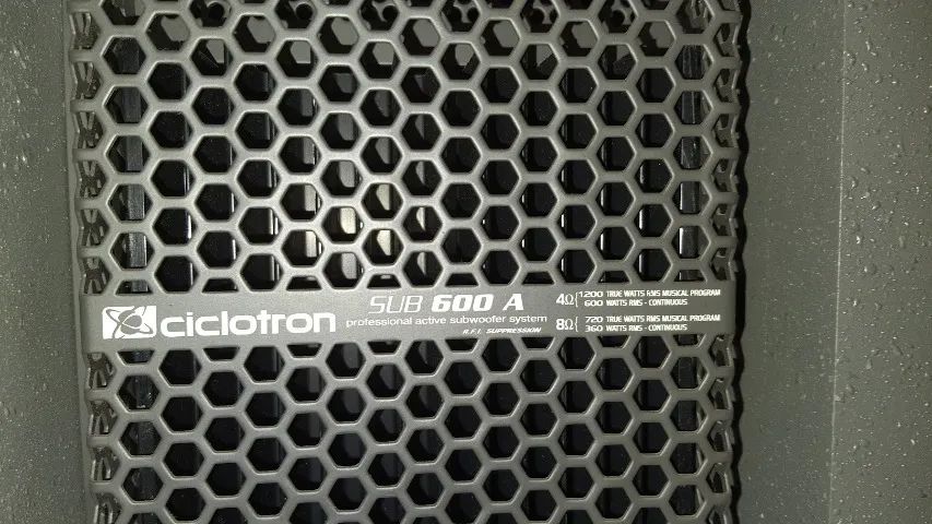 PA Ciclotron alta potência completo, impecável. (Caixas de Som) - Foto 6